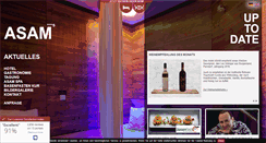 Desktop Screenshot of hotelasam.de